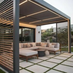 Pergola bioclimatique