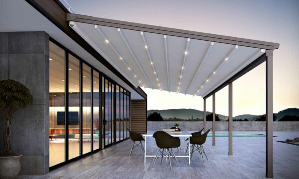 Pergola toile rétractable